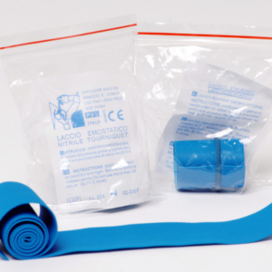 LACCIO EMOSTATICO PIATTO IN NITRILE (LATEX FREE)