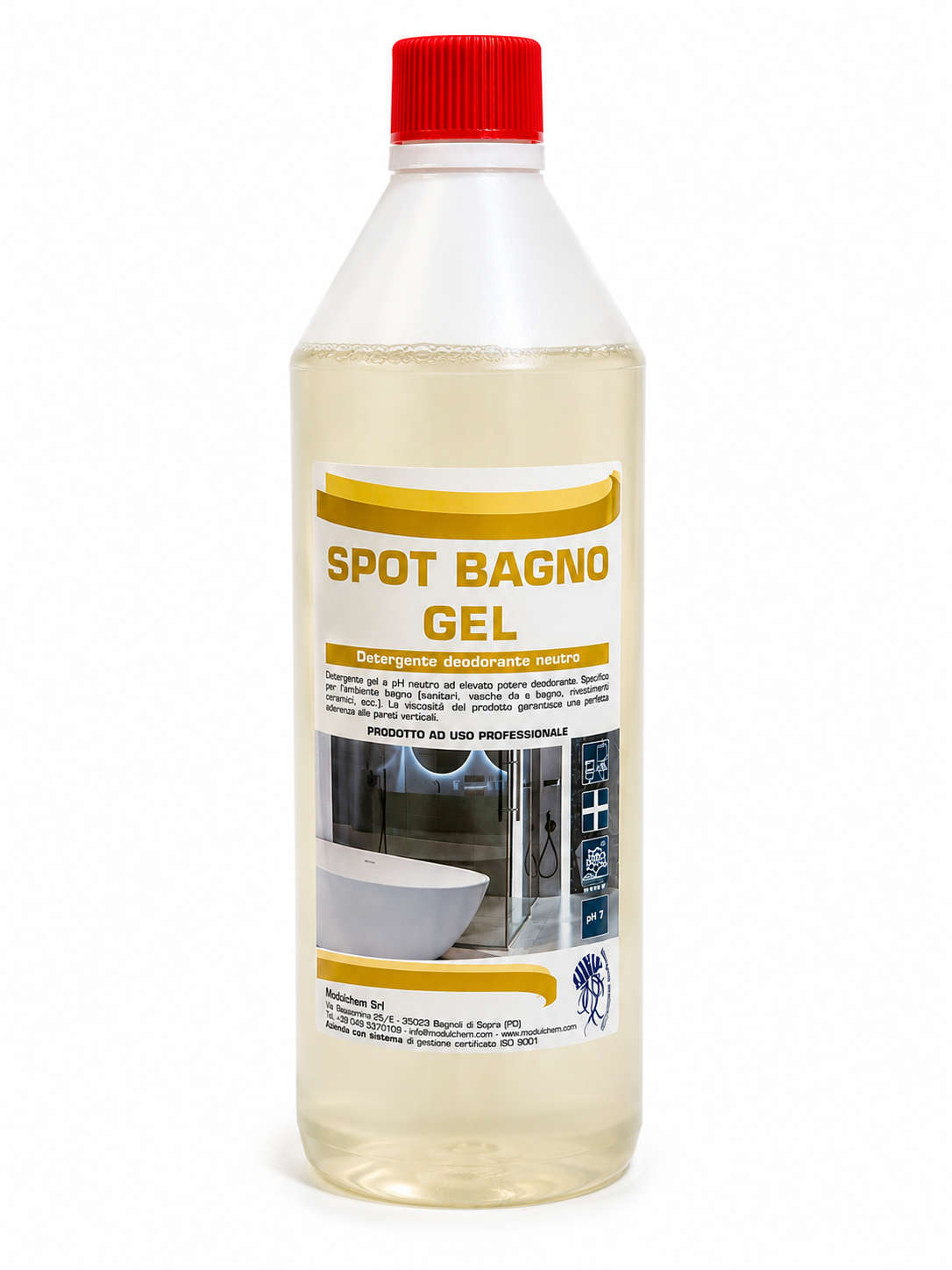 SPOT BAGNO GEL 1KG - Detergente deodorante neutro