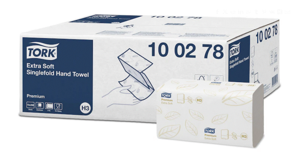 Tork Asciugamani Premium Extra Soft piegati a V