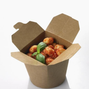 TAKE AWAY BOX ROTONDO SCATOLA CHIUSA 750ml - 50 PZ