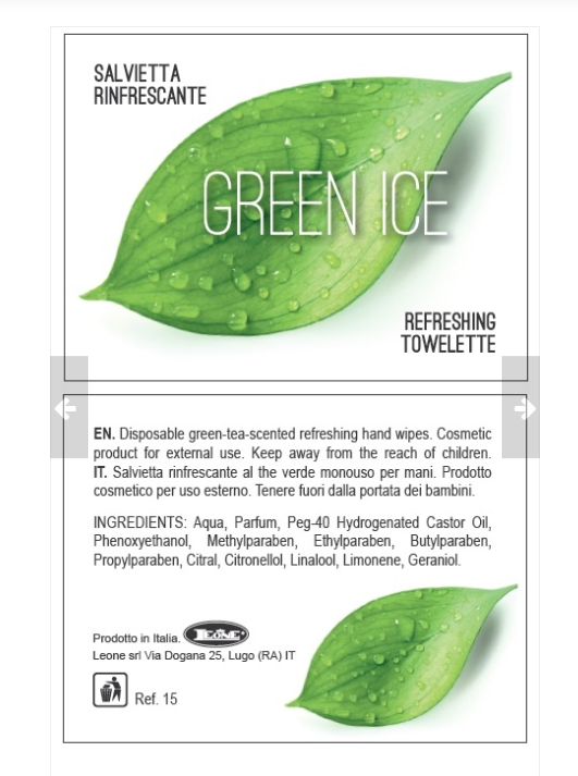 SALVIETTA GREEN ICE THE VERDE - 500 PZ - immagine 2