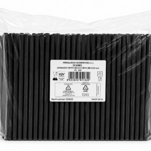 CANNUCCE BIO/ECO NERE dm8 h 210mm - 250 PZ