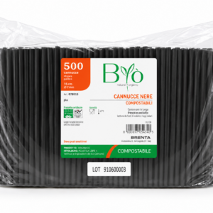 CANNUCCE BIO/ECO NERE dm7 150mm - 500 PZ