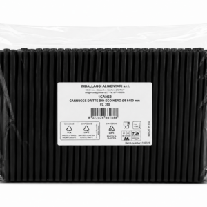 CANNUCCE BIO/ECO NERE dm8 150mm - 250 PZ