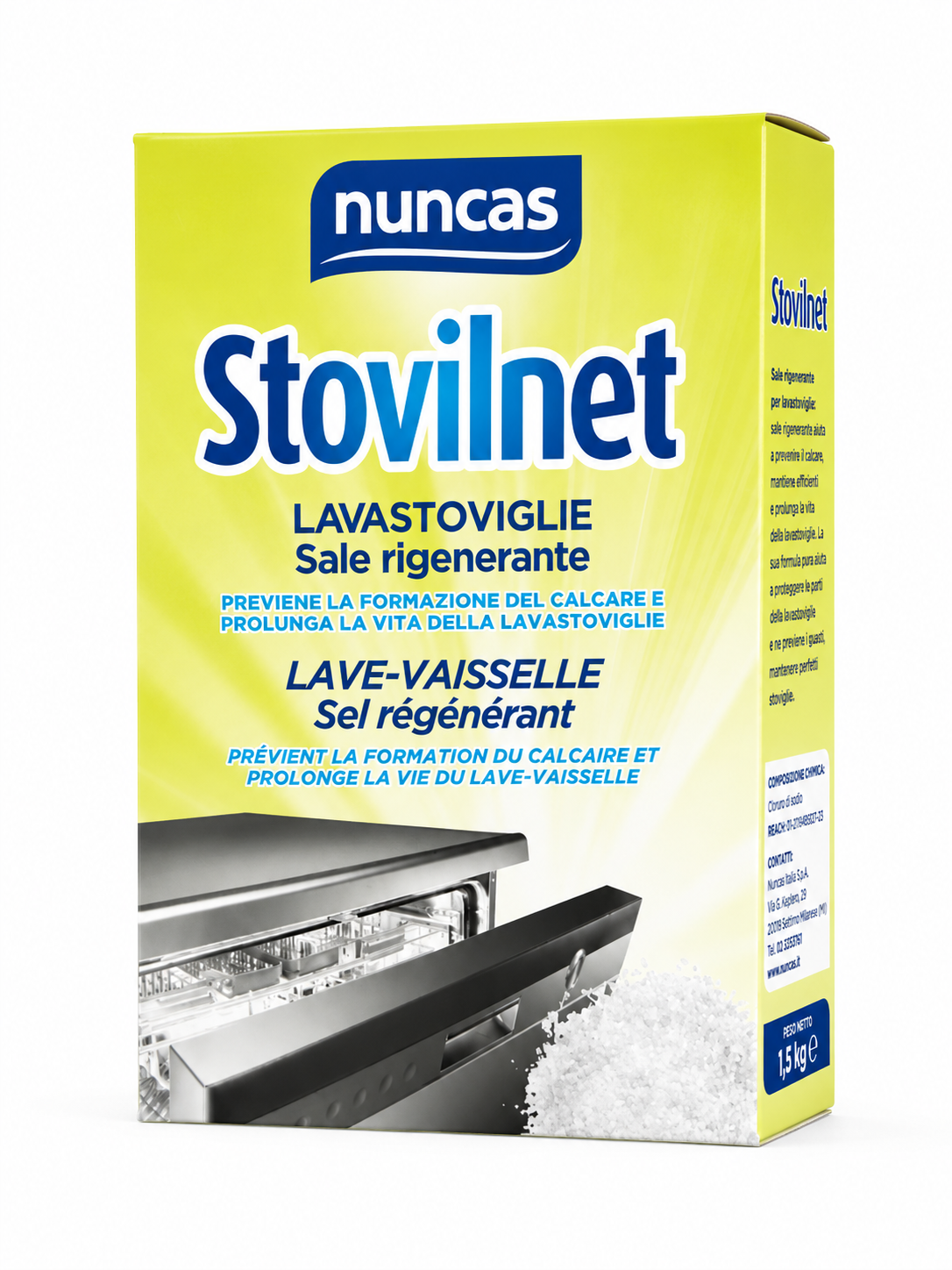 STOVILNET LAVASTOVIGLIE SALE RIGENERANTE - 1,5Kg