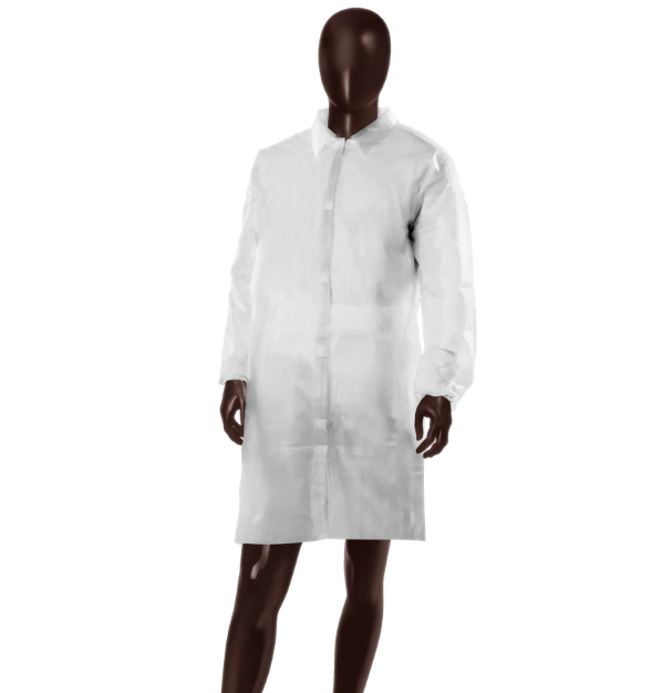 CAMICE MONOUSO PLP BIANCO VELCRO 30 - 1 PZ