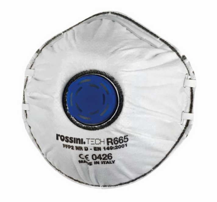 RESPIRATORE CON VALVOLA / FFP2 CON CARBONI ATTIVI